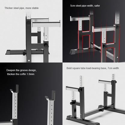 2022 New Electroplated Squat Rack